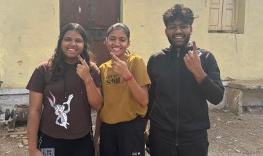 POLLING DAY: यश, मिताली और पलक ने दिया अपना अमूल्य वोट, चेहरे पर दिखी खुशी, निभाया ये कर्तव्य, पढ़े ये खबर