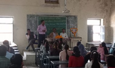 NEWS : मनासा के इस महाविद्यालय में आयोजित्त हुआ ये अभियान, कार्यकर्त्ता भूमिका की दी यह जानकारी, और किया इन्हे प्रेरित, पढ़े खबर