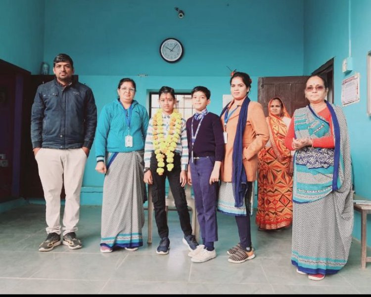 NEWS : फिर जीरन का नाम रोशन, हुआ स्वामी विवेकानन्द एकेडमी के छात्र गौरव का नवोदय में चयन, पढ़े खबर