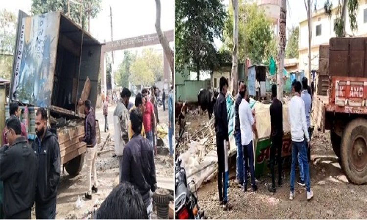 BIG BREAKING: नीमच शहर में अवैध अतिक्रमण, अब जिला प्रशासन-नगर पालिका का एक्शन, यहां चला बुलडोजर, किसी ने दिया नियमों का साथ, तो कई गुमटियां गई जप्ती में, कहां हुई ये बड़ी कार्यवाही...! पढ़े खबर