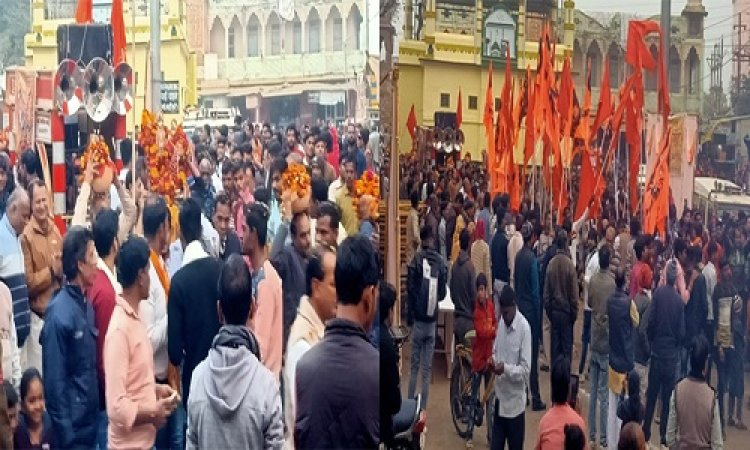 NEWS: अक्षत कलश यात्रा पहुंची रामपुरा, इन्होंने किया भव्य स्वागत, जनता में दिखा उत्साव, पढ़े रुपेश सारू की खबर