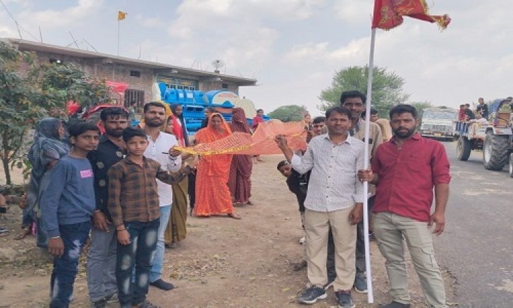 NEWS: सांरसी से आंतरीमाता तक निकाली विशाल चुनरी यात्रा, ग्रामीणों ने किएं मां के दर्शन, की सुख-समृद्धि की कामना, पढ़े खबर