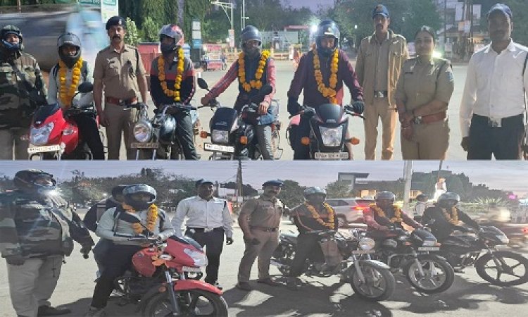 BIG NEWS: शहर में यातायात पुलिस सख्त, यहां लगाया चैकिंग पॉइंट, की ताबड़तोड़ चालानी कार्यवाही, फिर इन बच्चों के माता-पिता का किया सम्मान, पढ़े खबर