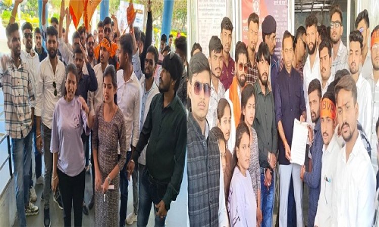 BIG NEWS : कलेक्टर कार्यालय में ABVP का हल्लाबोल, महिलाओं के साथ घटित अपराधों को लेकर सौंपा ज्ञापन, राष्ट्रपति से ये मांगे, पश्चिम बंगाल के संदेशखाली क्षेत्र के लिए कहीं ये बात, पढ़े खबर