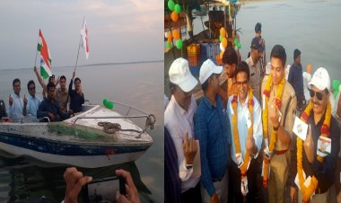 BIG NEWS: लोकसभा निर्वाचन, जिला कलेक्टर और एसपी सहित ये अधिकारी पहुंचे रामपुरा, तीन रंगों से सजी बोट में हुए सवार, जागरूकता का दिया संदेश, फिर निकाली विशाल रैली, पढ़े खबर