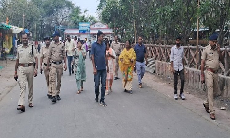 NEWS: प्रशासनिक अधिकारी पहुंचे भादवामाता, निरिक्षण किया, और दिए अतिक्रमण हटाने के निर्देश, पढ़े खबर