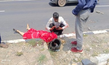 BIG BREAKING : मदंसौर में भीषण सड़क हादसा, ट्रक ने बाइक सवार दंपत्ति को मारी जोरदार टक्कर, नीमच जिले की निवासी महिला की दर्दनाक मौत, 45 मिनट तक नहीं पहुंची पुलिस और एम्बुलेंस, पढ़े नरेंद्र राठौर की खबर