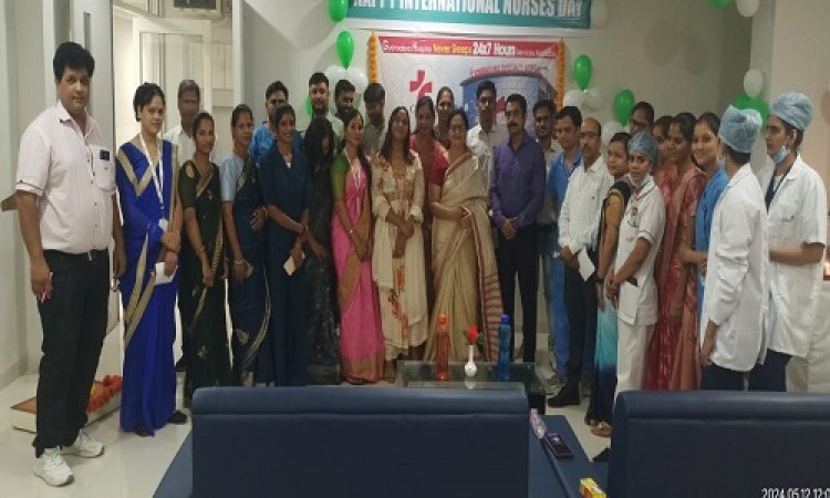 NEWS : ज्ञानोदय मल्टी स्पेशलिटी हॉस्पिटल में मनाया नर्सेज-डे, विश्व की पहली महिला नर्स के चित्र पर किया माल्यार्पण, इन्हें किया सम्मानित, पढ़े खबर