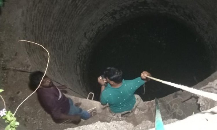 BIG NEWS : नीमच में गौ सेवा दल एक्टिव, देर रात किया रेस्क्यू ऑपरेशन, इस बेजुबान को कुएं से निकाला बाहर, सदस्य जान हथेली पर रख ऐसे करते है सेवा, पढ़े खबर