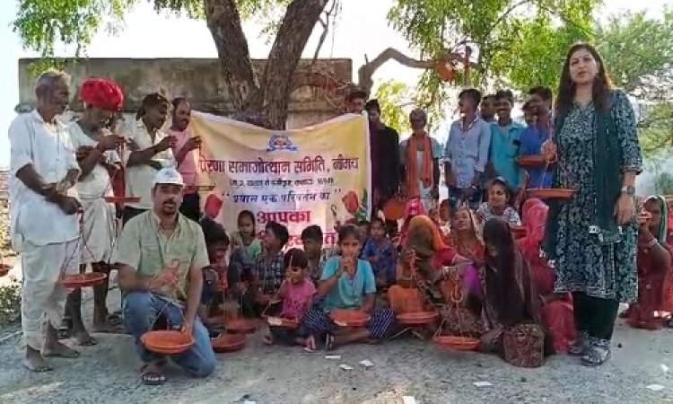 NEWS : भीषण गर्मी का मौसम, प्रेरणा समाजोत्थान समिति ने ली पक्षियों की सुध, रामपुरा में चलाया सकोरे वितरण अभियान, पढ़े रुपेश सारू की खबर
