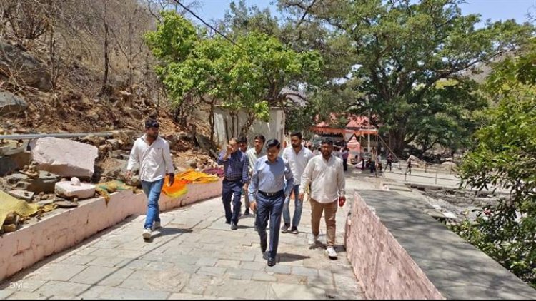 BIG NEWS : नीमच जिले का ये सुप्रसिद्ध धार्मिक पर्यटन स्थल लें रहा नया रूप, विकास एवं निर्माण कार्य प्रगति पर, कलेक्टर दिनेश जैन ने किया निरीक्षण, दिए आवश्यक दिशा-निर्देश, पढ़े खबर