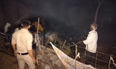 BIG NEWS : बाड़े में दिखा धुआं और लपटे, तो गांव में मची अफरा-तफरी, फिर पुलिस के साथ दमकल भी मौके पर, इस तरह आग पर पाया काबू...! पर ये सब जलकर खाक, पढ़े खबर
