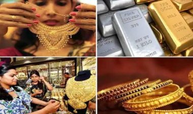 GOLD-SILVER PRICE TODAY : सोने के भाव में आई कमी, तो चांदी भी लुढ़की, आज के ताजा रेट आए सामने, क्लिक करें और देखें
