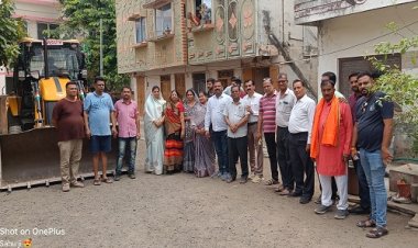 NEWS : विकास की और बढ़ती मल्हारगढ़ विधानसभा, इस वार्ड में सीसी रोड़ निर्माण का शुभारंभ, बिछ रहा है सड़को का जाल, पढ़े खबर