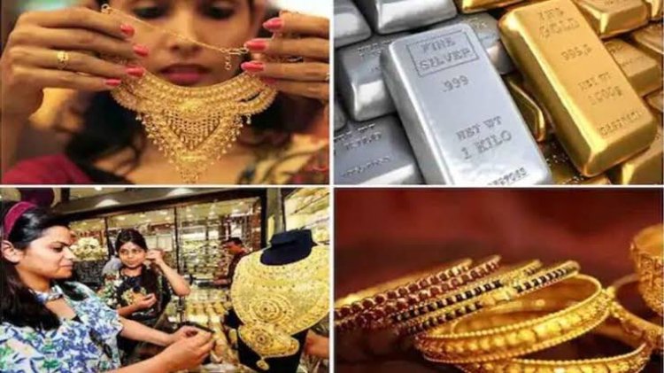 GOLD-SILVER PRICE TODAY : सोने के भाव में आई कमी, तो चांदी भी लुढ़की, आज के ताजा रेट आए सामने, क्लिक करें और देखें