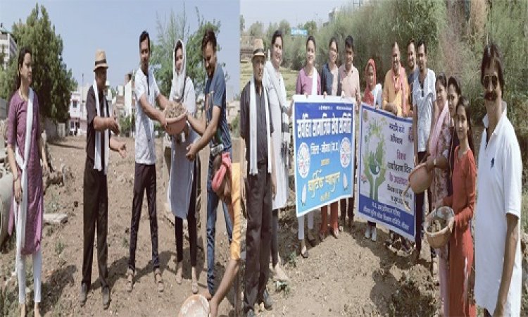 NEWS : जल गंगा संवर्धन अभियान, सामाजिक संस्थाओं के सदस्य पहुंचे संजीवनी तालाब, श्रमदान कर दिया ये संदेश, पढ़े खबर