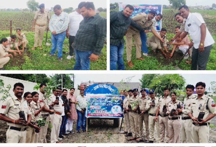 BIG NEWS : एक पेड़ मां के नाम अभियान, थानों-चौकियों और पुलिस लाइन में कार्यक्रम संपन्न, ऑफिसरों ने परिवार सहित किया पौधरोपण, अब बिखरेगी नीम, बैलपत्र और गुलमोहर के साथ इनकी महक, पढ़े खबर