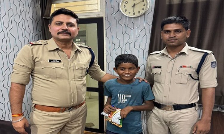 NEWS : बालक हुआ लापता, तो हरकत में आई कैंट पुलिस, फिर चलाया सर्च ऑपरेशन, फिर चंद घंटों में मिली सफलता, ऐसे खौज निकाला मासूम को, पढ़े खबर