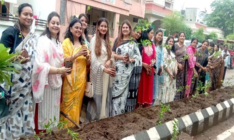 NEWS : हरित नीमच अभियान, नपाध्यक्ष चौपड़ा का नेतृत्व, और 'जीटो' संस्था की महिलाओं का बड़ा कदम, शहर के इस क्षेत्र में किया पौधरोपण, फिर लगाएं ट्री-गार्ड, पढ़े खबर