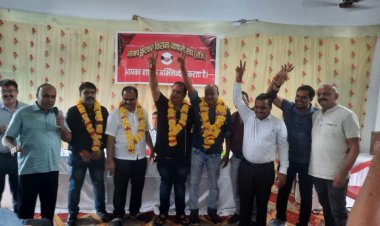 NEWS : किराना एवं परचून व्यापार संघ के चुनाव संपन्न, नांगलिया बने अध्यक्ष, माला पहनाकर किया स्वागत, पढ़े खबर