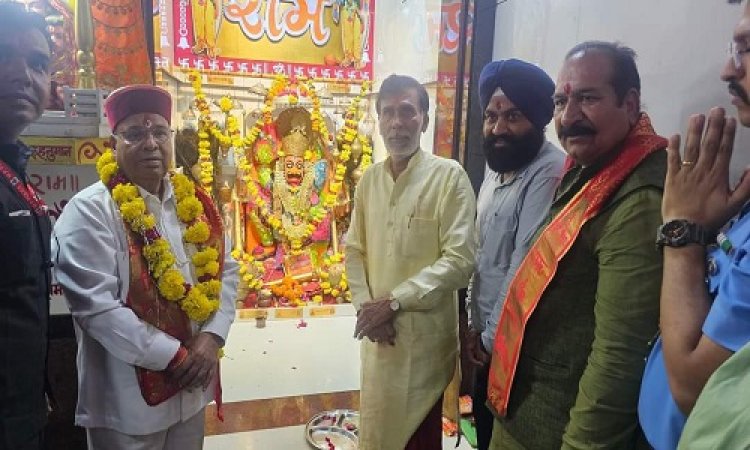 NEWS : जब दिग्गज हस्ती की नीमच जिले में एंट्री, तो विधायक परिहार सहित भाजपा कार्यकर्ता पहुंचे हर्कियाखाल बालाजी, दर्शन कर लिया आशीर्वाद, पढ़े खबर