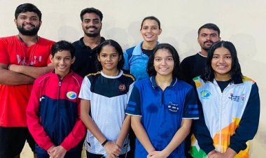 NEWS : के.वी तैराकी टीम नेशनल के लिए दिल्ली रवाना, कनकश्री, अस्मि, जितिका और श्रष्टि पदक के लिए तैयार, पढ़े खबर