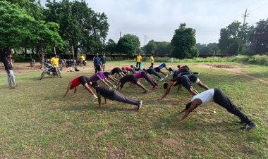 NEWS : पुलिस भर्ती चयन परीक्षा, सैनिक पाठशाला अभ्यर्थियों को दिया निःशुल्क प्रशिक्षण, ऐसे कराई जा रही शारिरिक दक्षता की तैयारी, पढ़े खबर