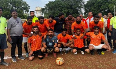 NEWS : RBG ग्रुप बघाना द्वारा फुटबॉल प्रतियोगिता का आयोजन, आज इन टीमों के बीच कड़ा मुकाबला, किसने मारी बाजी, पढ़े खबर