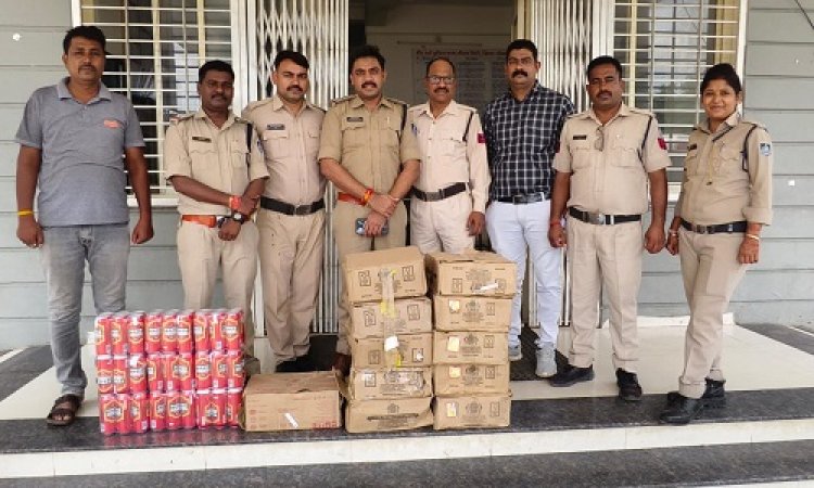 BIG NEWS : देशी और मसाला शराब के साथ बीयर का स्टॉक, सुचना पर सिटी पुलिस ने दी दबिश, इस गांव में मिला अवैध नशे का जखिरा, आखिर कौन है आरोपी अनिल, पढ़े खबर