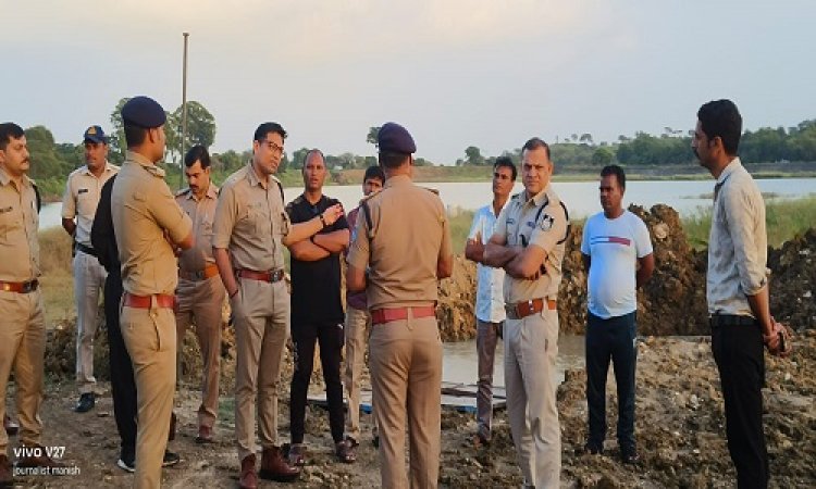 NEWS : पुलिस कप्तान अंकित जायसवाल पहुंचे मनासा, गणेश विसर्जन स्थल का किया निरीक्षण, दिए आवश्यक निर्देश, पढ़े मनीष जोलान्या की खबर