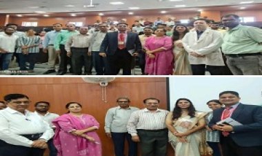 NEWS- मेडिकल कॉलेज नीमच में हुआ वर्ल्ड एनाटॉमी डे का प्रोग्राम,देहदान के प्रति किया जागरूक,साथ ली शपथ, पढ़े खबर