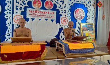 NEWS : साधु संतो का ये देश,हो रहे बड़े बड़े मिलावटी घोटाले,जनप्रतिनिधि मौन,भोग पदार्थों के त्याग बिन आत्म कल्याण मार्ग नहीं,वैराग्य शुद्ध आहार के बिना प्रभु भक्ति नहीं,बोले मसा -सुप्रभ सागर जी महाराज,धर्म सभा में बही ज्ञान की गंगा,आप भी ले लाभ,पढ़े यहाँ