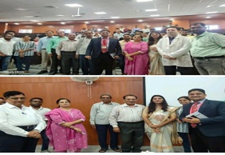 NEWS- मेडिकल कॉलेज नीमच में हुआ वर्ल्ड एनाटॉमी डे का प्रोग्राम,देहदान के प्रति किया जागरूक,साथ ली शपथ, पढ़े खबर