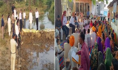 BIG NEWS : नीमच जिले की ग्राम पंचायतों में लगी चौपाल, कड़ी खुर्द में ग्रामीणों से रूबरू हुए कलेक्टर, इनके सहयोग से किए बोरी बंधान, अब जल की हर एक बूंद होगी संरक्षित, पढ़े खबर