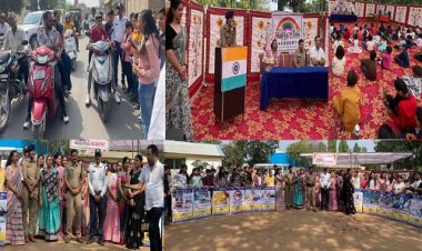 NEWS : बाल दिवस, नीमच के इस स्कूल में पहुंची पुलिस, तो बच्चों के साथ टीचर्स भी हैरान, फिर शुरू हुआ ये कार्यक्रम, और चला समझाइश का दौर, खाकी ने इन्हें किया जागरूक, फूल देकर इनका भी सम्मान, पढ़े खबर