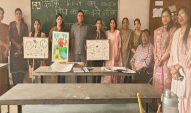 NEWS : नीमच के गर्ल्स कॉलेज में जिला स्तरीय युवा उत्सव की धूम, व्यंग्य चित्र एवं मूर्ति शिल्प की प्रतियोगिताएं सम्पन्न, मिट्टी को दिया सजीव आकार, ज्वलन्त विषयों पर डाला प्रकाश, पढ़े खबर