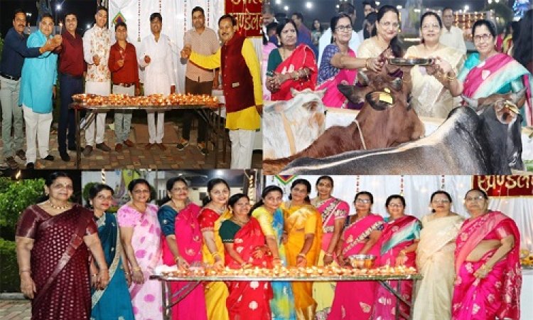NEWS : खण्डेलवाल समाज का दीपावली मिलन हर्षोल्लास से संपन्न, भगवान श्रीनाथ को लगाया छप्पन भोग, तो गायों को खिलाई लापसी, पढ़े खबर