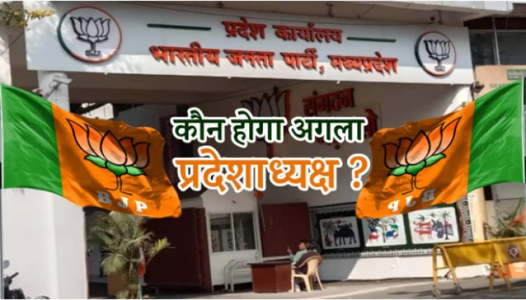 BIG NEWS : कौन होगा MP बीजेपी प्रदेशाध्यक्ष, कयासों का दौर, वीडी शर्मा और नरोत्तम मिश्रा सहित इन नामों की चर्चा, तो दावेदारों में ये चेहरे भी, पर कौन है मजबूत...! पढ़े खबर