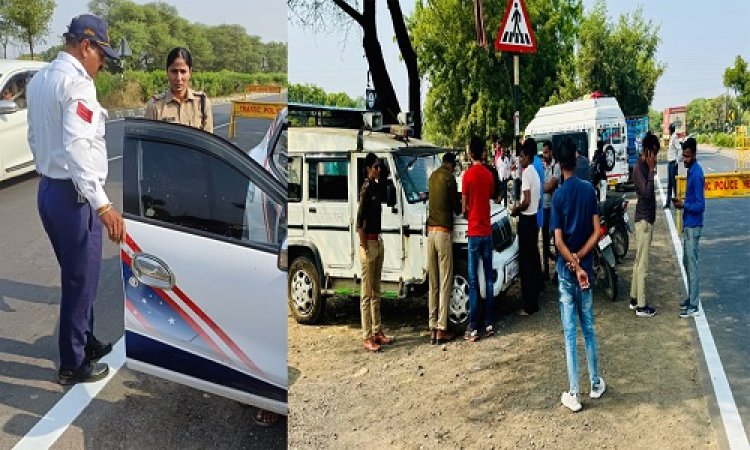 NEWS : नीमच यातायात पुलिस का विशेष अभियान, ब्लैक फिल्म और हेलमेट के बनाये चालान, तीन दिनों में की ताबड़तोड़ कार्यवाही, पढ़े खबर