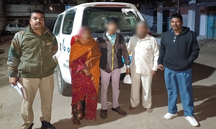 NEWS : रात में बालक भटका राह, जब डायल-100 को मिली सुचना, तो तत्काल पुलिस पहुंची मौके पर, और शुरू की सर्चिंग, फिर यूं मिलाया परिजनों से, पढ़े खबर