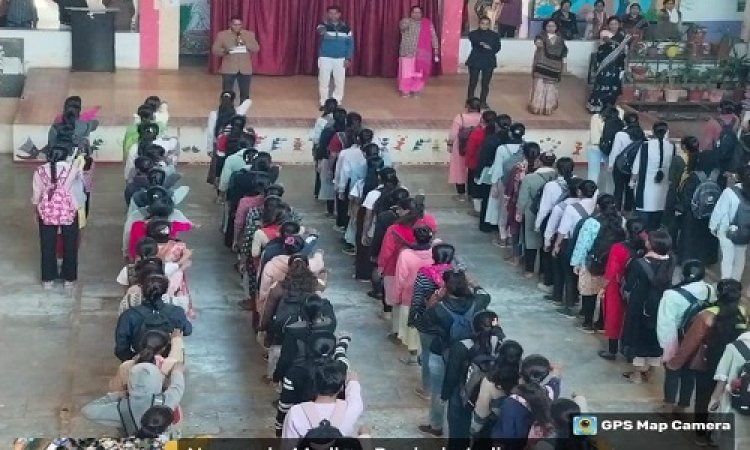 NEWS : जाजू कन्या कॉलेज में एड्स पखवाडे़ का शुभारंभ, कई गतिविधियों का आयोजन, और शपथ के साथ शुरुवात, पढ़े खबर