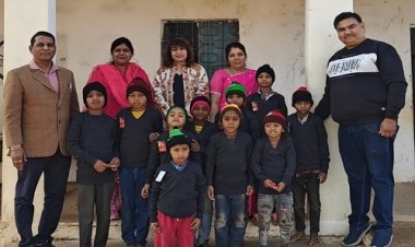 NEWS : NSSG ग्रोपु पहुंचा ग्राम हरीपुरा, इस शासकीय विद्यालय के बच्चों को दिये स्वेटर व टोपे, तो इनका मिला सहयोग, पढ़े खबर