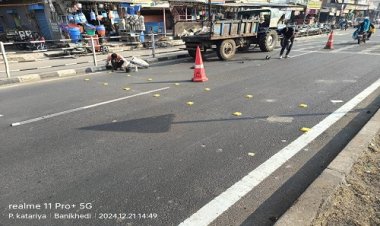 BIG NEWS : दुर्घटनाओं को रोकने के प्रयास में यातायात पुलिस, बैठक में रखी सूची, तो हरकत में आई ये एजेंसी, हाईवे पर तत्काल शुरू हुआ मरम्मत का बड़ा कार्य, पढ़े खबर