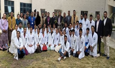 NEWS : वीरेंद्र कुमार सखलेचा मेडिकल कॉलेज में मनाया राष्ट्रीय युवा दिवस, इस विशेष कार्यक्रम का हुआ आयोजन, विद्यार्थियों ने बनाई रांगोली, पढ़े खबर