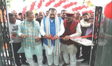 BIG NEWS : 2 लाख 21 हजार रूपए प्रति क्विंटल बिकी नई लहसुन, विधायक परिहार और सखलेचा ने लगाई निलामी बोली, नवीन कृषि उपज मण्‍डी का शुभारंभ, तो बैंक एवं प्रशासनिक भवन लोकार्पण भी, पढ़े खबर