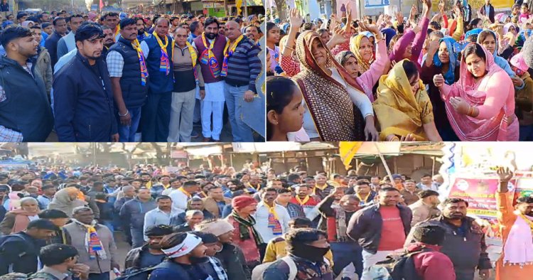 NEWS : ग्राम चीताखेड़ा से सांवरिया सेठ तक पैदल यात्रा रवाना, ढोल-डीजे की थाप पर झूमे भक्त, इन्होंने जगह-जगह किया स्वागत, पढ़े आजाद मंसूरी की खबर