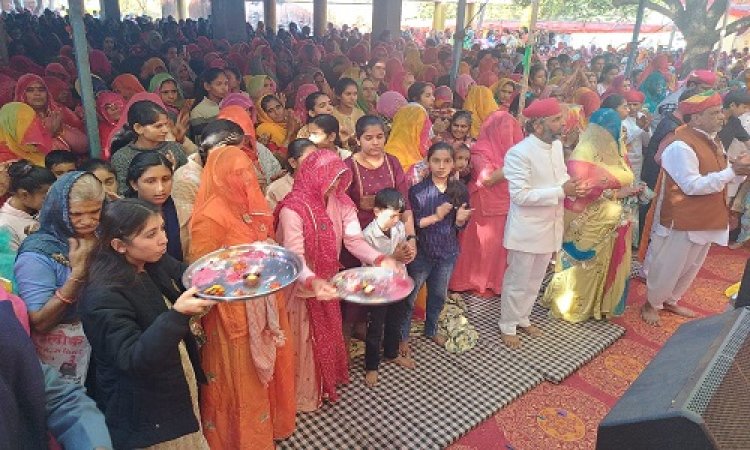 NEWS : ग्राम कराड़िया महाराज में सात दिवसीय श्रीमद भागवत कथा का समापन, हवन-पूजन, आरती व महाप्रसाद के साथ हुई पूर्णाहुति, क्या बोले पंडित निरंजन शर्मा, पढ़े आजाद मंसूरी की खबर