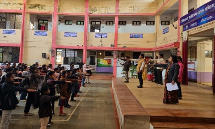 NEWS : मतदाता जागरूकता दिवस, जाजू कन्या महाविद्यालय में ली शपथ, तो इन छात्राओं को किया सम्मानित, पढ़े खबर