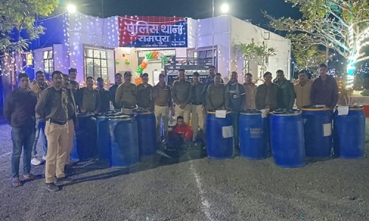 BIG NEWS : पिकअप में ड्रम, और ड्रम में अवैध नशा, सुचना पर रामपुरा पुलिस ने घेरा, फिर खुला तस्करी का राज, मादक पदार्थ की खैप जप्त, आरोपी भी गिरफ्तार, पढ़े खबर