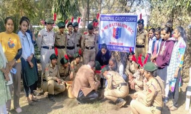 NEWS : विश्व आर्द्रभूमि दिवस, जाजू कन्या महाविद्यालय के NCC कैडेट्स ने किया पौधारोपण, पर्यावरण संरक्षण का दिया संदेश, पढ़े खबर